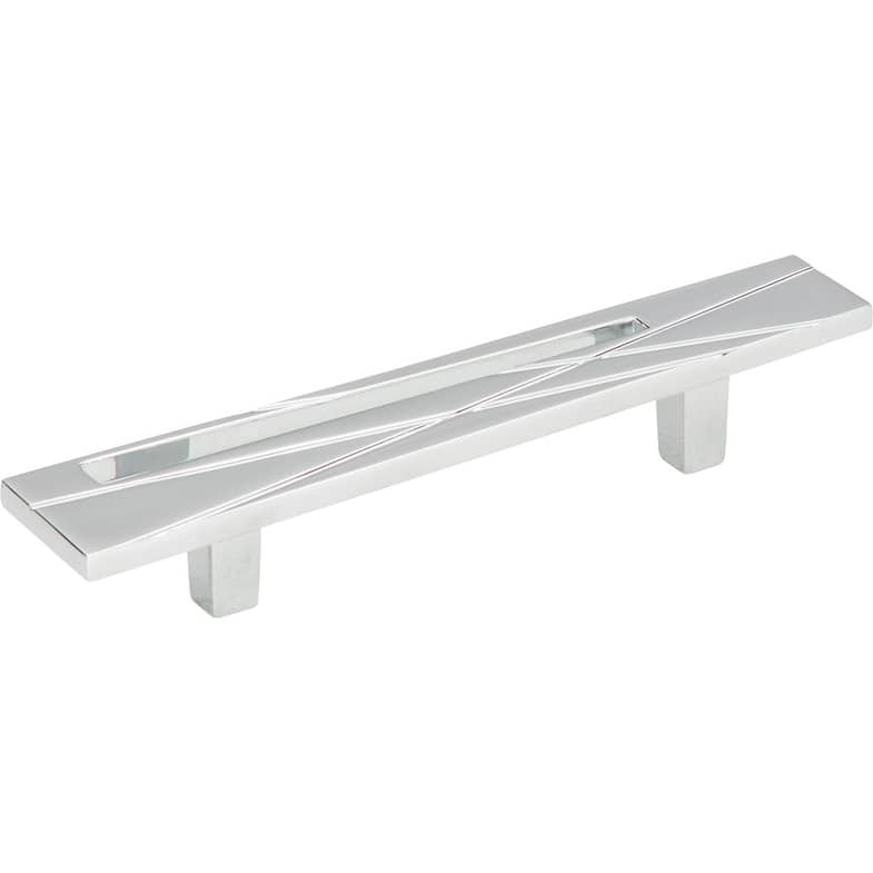 Atlas Homewares Modernist 3 Inch Center to Center Bar Cabinet Pull - Polished Chrome