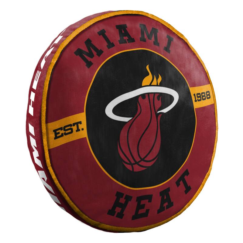 NBA Miami Heat 15 Inch Travel Cloud Pillow