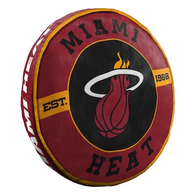NBA Miami Heat 15 Inch Travel Cloud Pillow