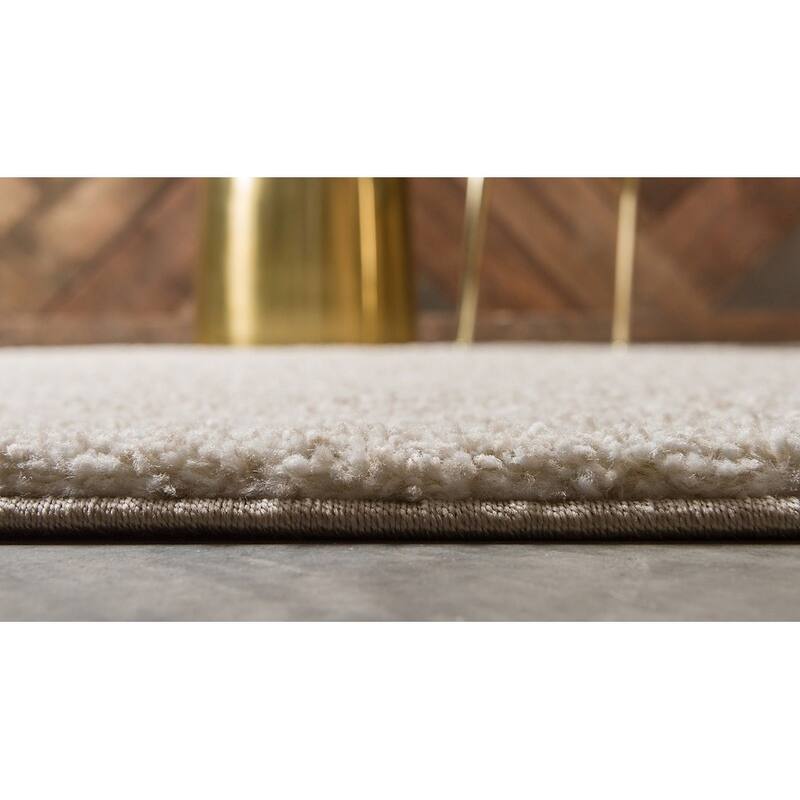Solid/Striped Zoit Collection Area Rug