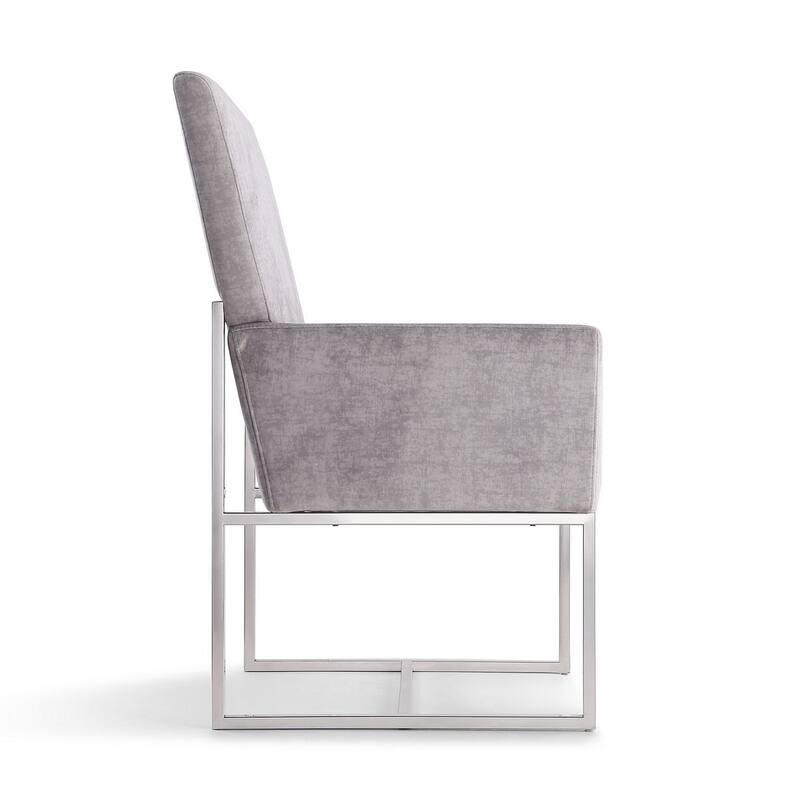 Element Blue Velvet Dining Armchair (Set of 2)