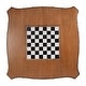 preview thumbnail 4 of 4, Osman 36 in. W Square Wood Chess-Checker Board Game Table with Storage Drawers