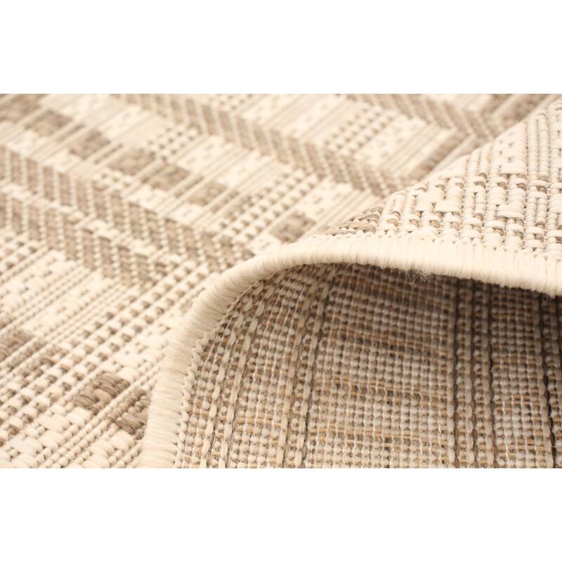 ECARPETGALLERY Sisal Burburry Tropical Rug