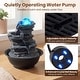 preview thumbnail 41 of 63, Costway Tabletop Water Fountain with Rolling Crystal Ball,
