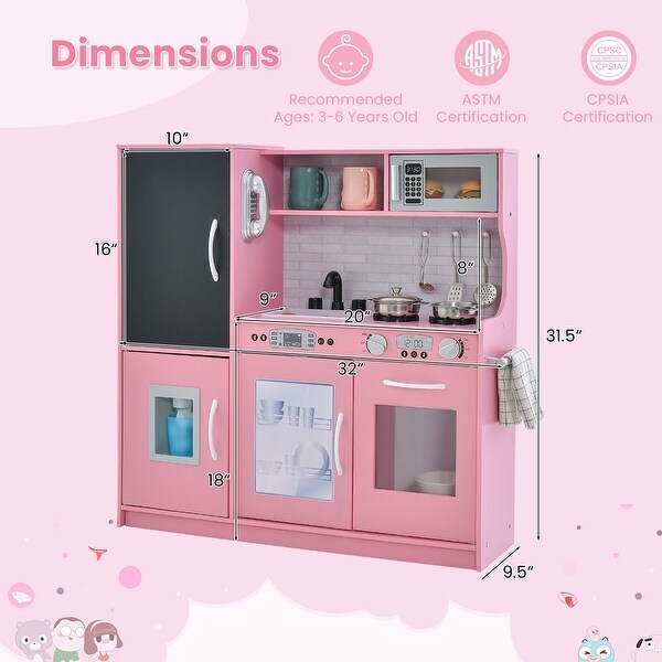 Toddler Pretend Play Kitchen for Boys and Girls 3 6 Years Old Bed Bath Beyond 39254618