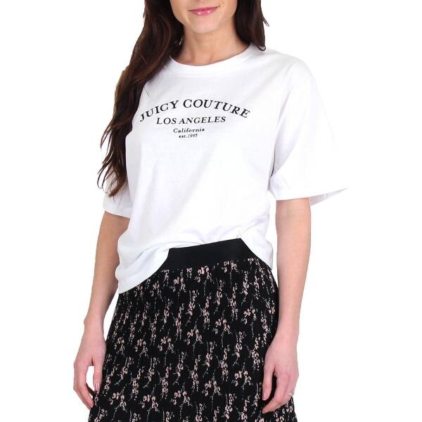 Shop Juicy Couture Black Label Womens Juicy La Logo T Shirt