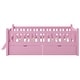 preview thumbnail 21 of 22, Low Twin Platform with 2 Drawers & Guardrails for Kids Room