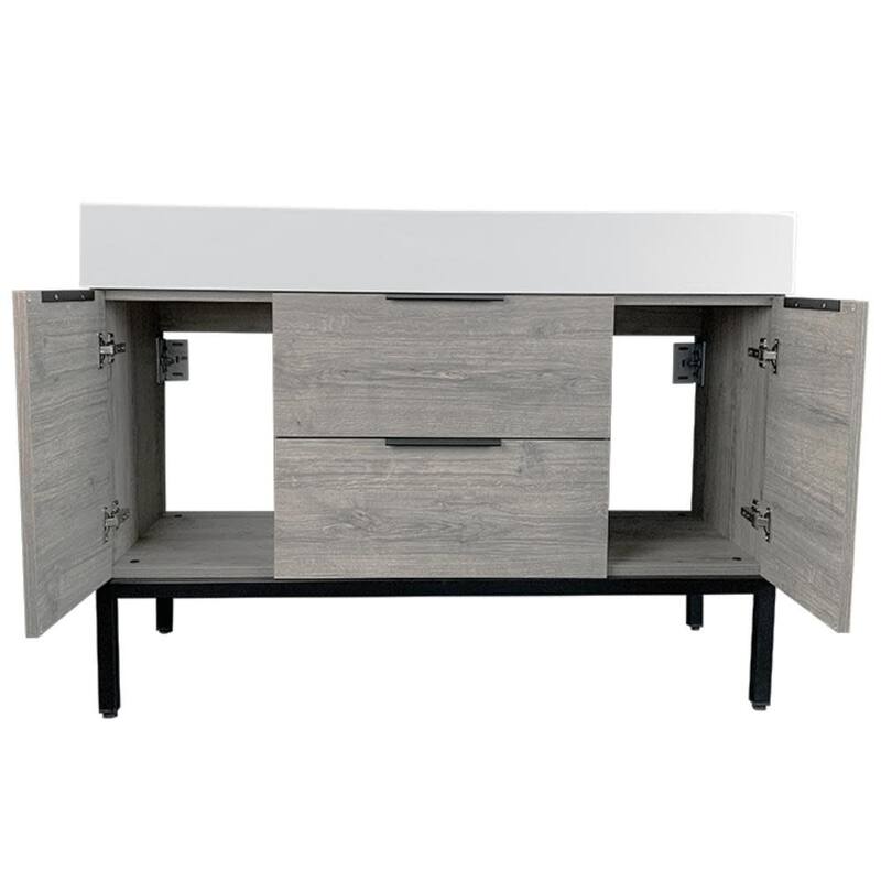 Nameeks Derin-4818-C Derin 48" Free Standing Single Basin Vanity Set