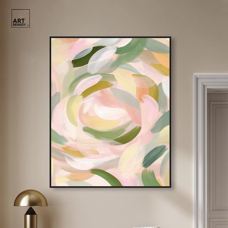 Brushstroke II Canvas by Art Remedy