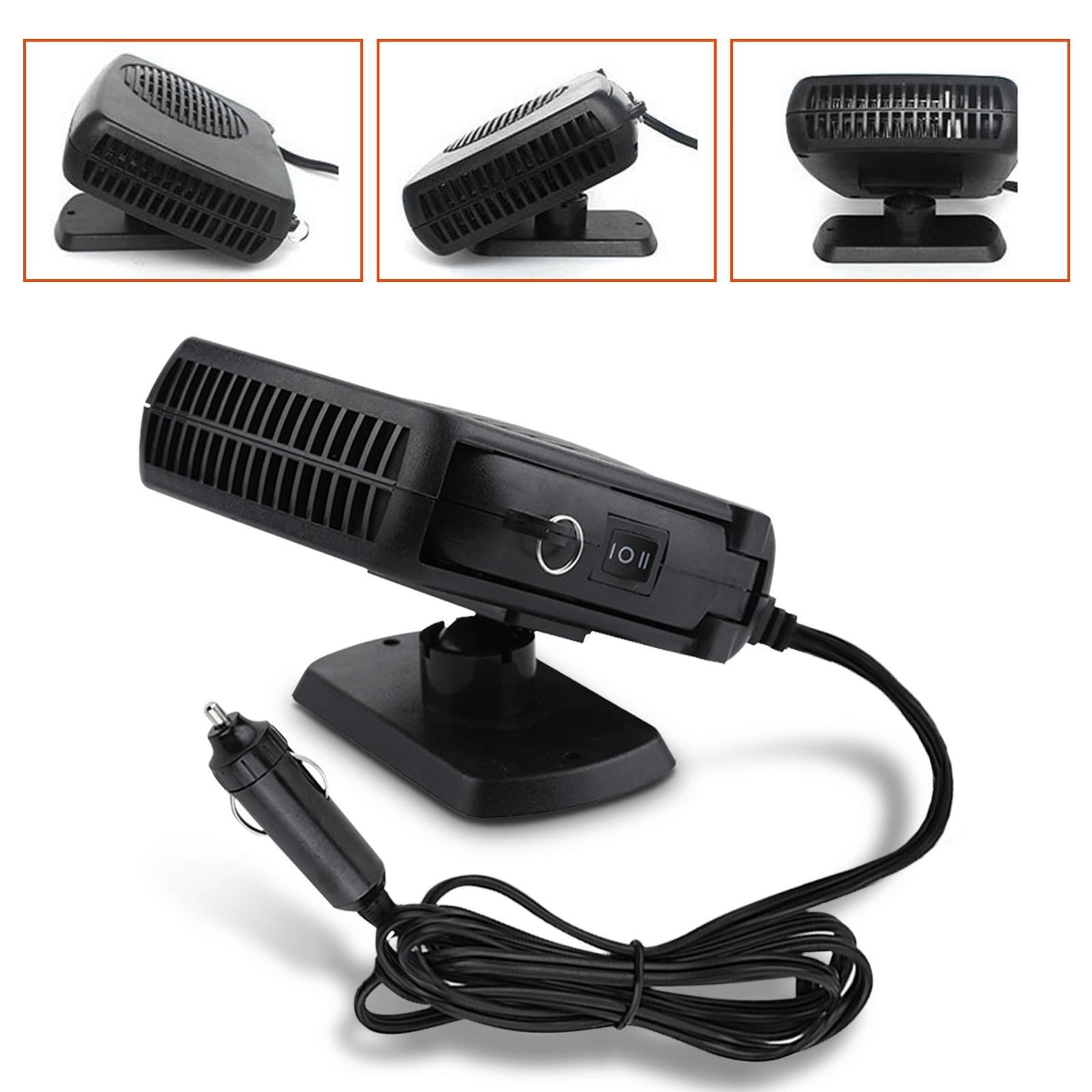 200W Car Portable Defroster Demister Electric Heater Fan