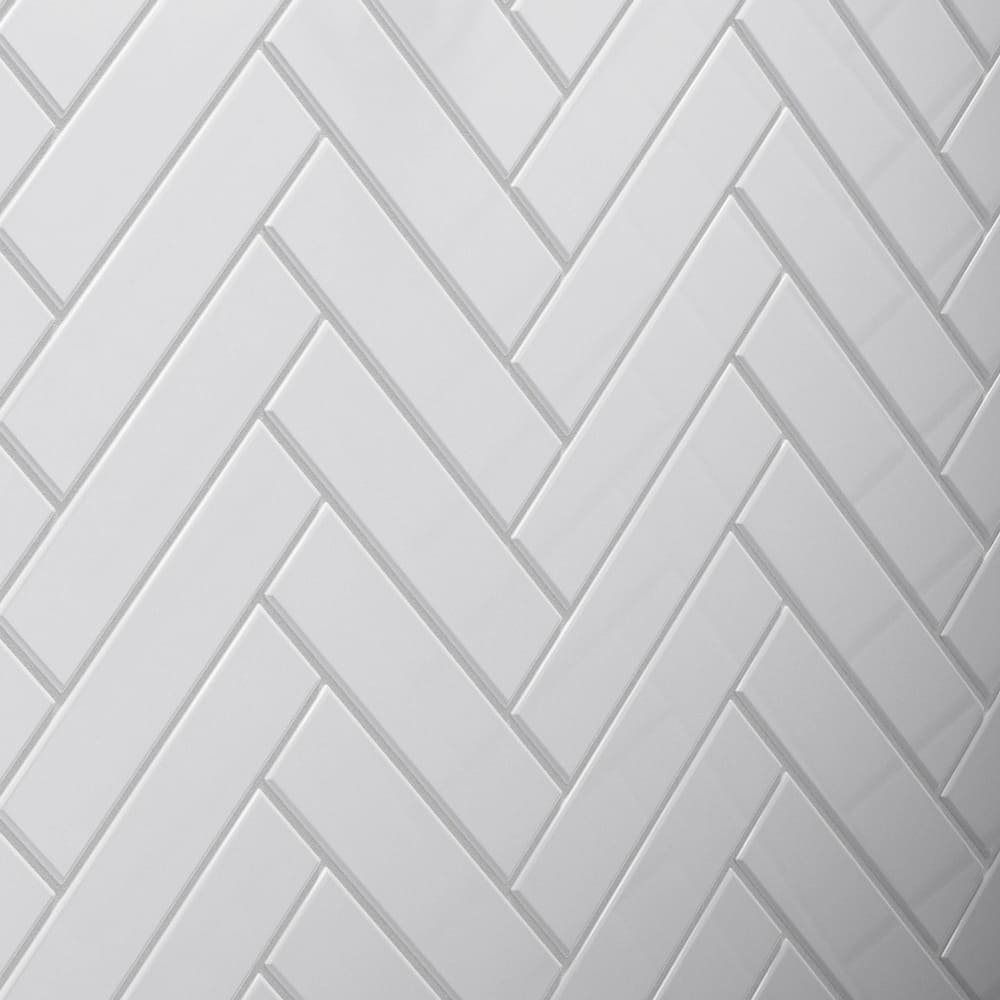 2 in. x 8 in. Glass Subway Wall Tile