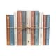 preview thumbnail 2 of 1, Decorative Books - Sea Coral Book Bundle - 1 Foot of Blue Books