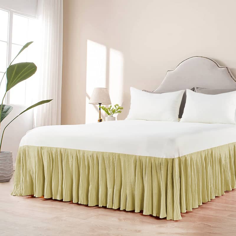 Home Soft Things Pleated Bed Skirt