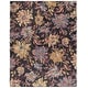 preview thumbnail 54 of 62, SAFAVIEH Handmade Blossom Ragnhild French Country Floral Wool Rug 9' x 12' - Charcoal/Plum