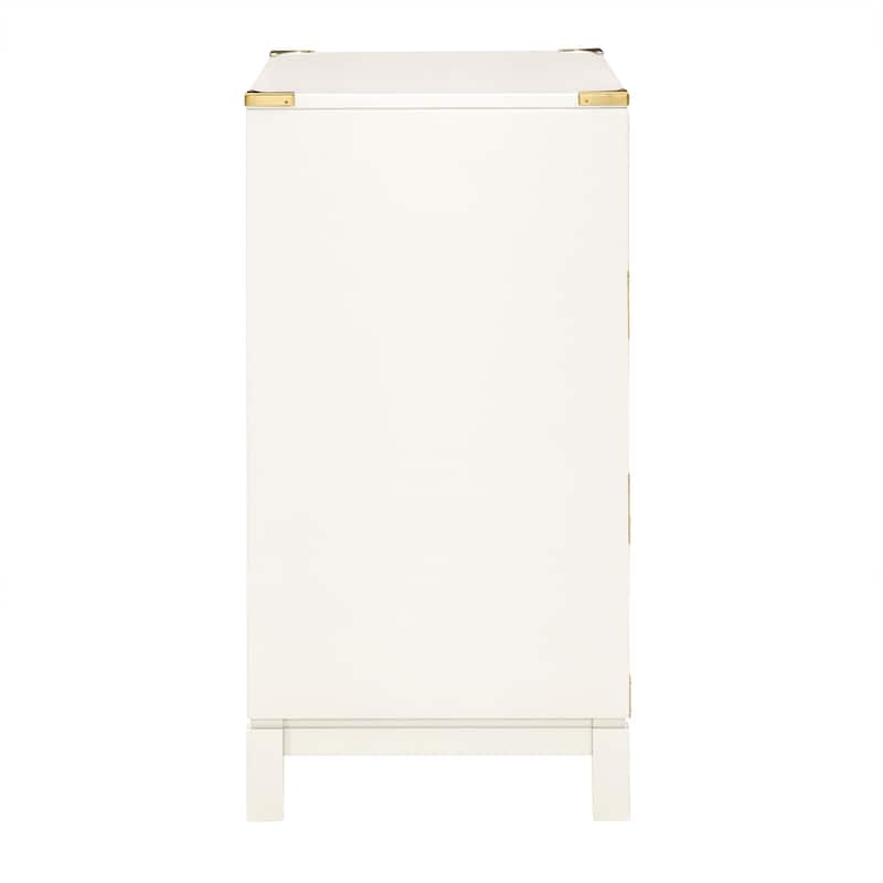 Kedric Gold Accent Campaign Dresser by iNSPIRE Q Junior