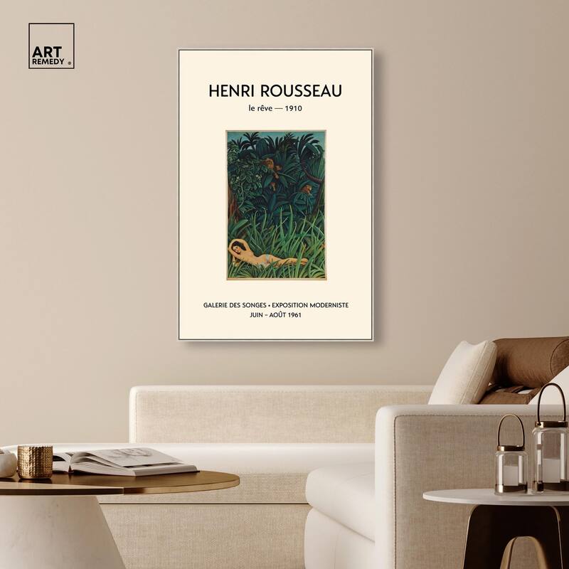 Dream in the Jungle Canvas by Art Remedy