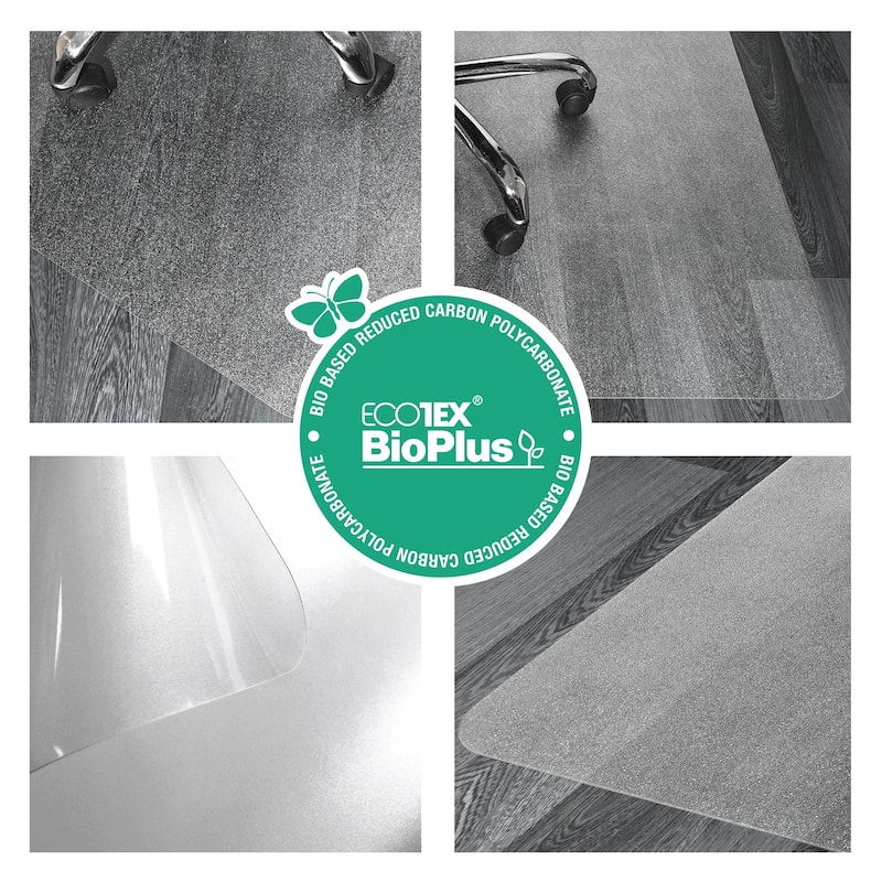Ecotex BioPlus Chair Mat for Hard Floors - 29" x 47"