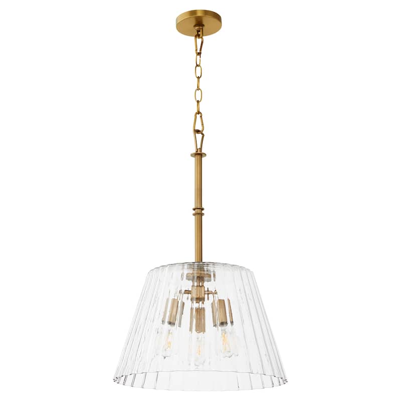 Quorum International 8803-3 Lawton 3 Light 16" Wide Pendant with