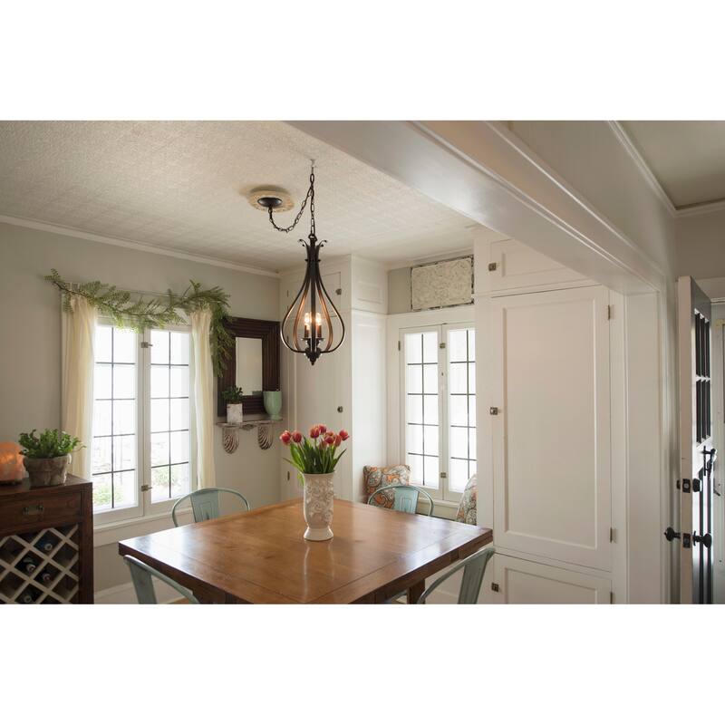 Vaxcel Lighting Monrovia 3 Light Mini Foyer Pendant