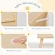preview thumbnail 13 of 12, Kids Bookshelf and Toy Storage, 3-Tier Wooden Open Bookcase, Baby Book and Toy Storage Display Organizer with Spacious Top Shelf