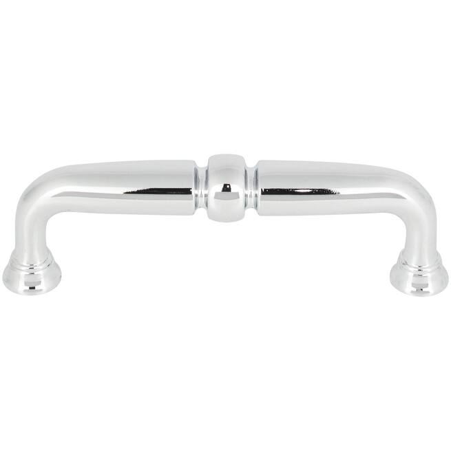 Top Knobs Henderson 3-3/4 Inch Center to Center Handle Cabinet Pull - Polished Chrome
