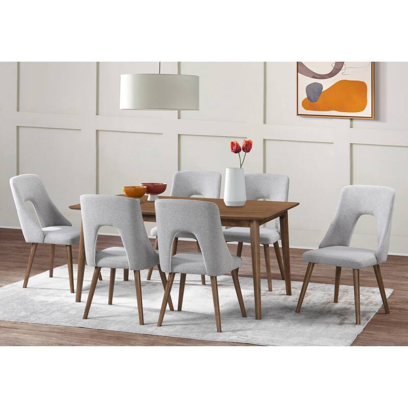 Lifestorey Clover Solid Wood Dining Chair (Set of 2)