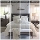 preview thumbnail 58 of 58, Madison Park Signature Essence Oversized Cotton Clipped Jacquard Comforter Set with Euro Shams and Throw Pillows