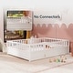 preview thumbnail 4 of 15, Full Size Floor Bed with Super High Security Barrier