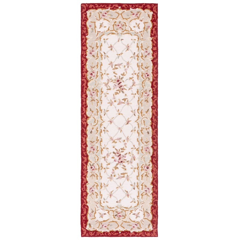 SAFAVIEH Handmade Chelsea Nour French Country Wool Rug