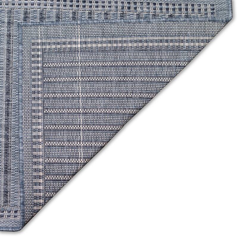 Liora Manne Malibu Simple Border Indoor/Outdoor Rug