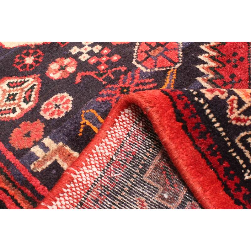 ECARPETGALLERY Hand-knotted Konya Anatolian Dark Navy Wool Rug - 4'3 x 7'3