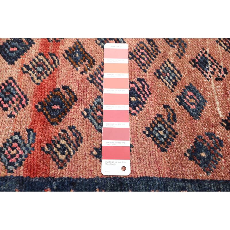 ECARPETGALLERY Hand-knotted Antalya Vintage Copper Wool Rug - 4'8 x 7'1