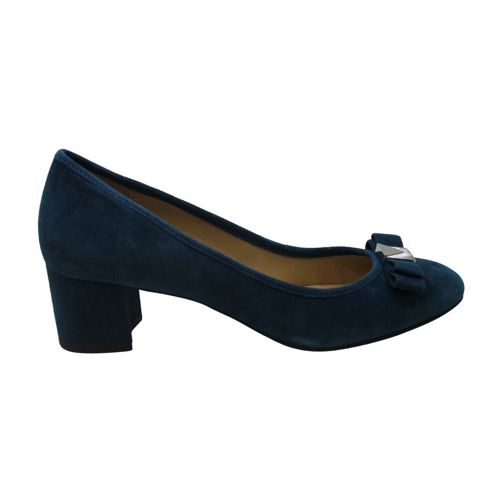 navy blue michael kors shoes