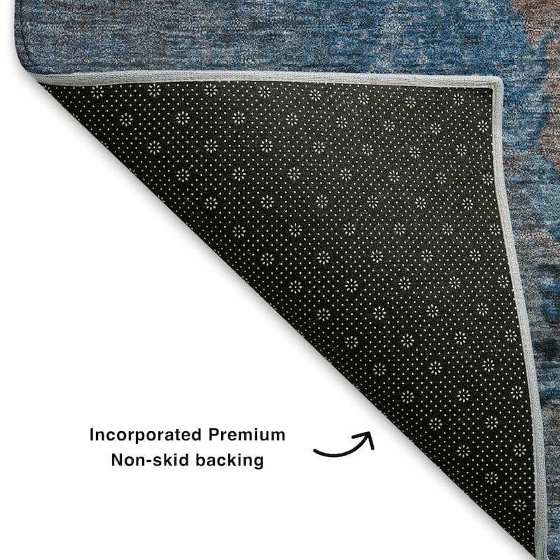 Premium Washable Super Soft Abstract Chic Mayfield Rug