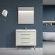 Option White with Brass Trim