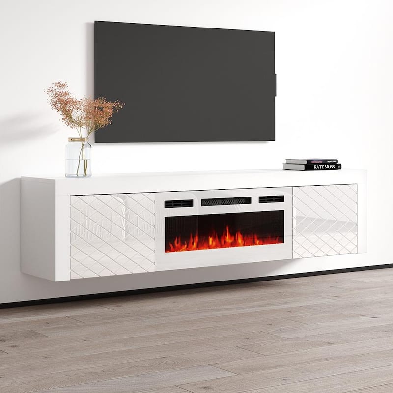 Dia WH-EF Electric Fireplace 71" TV Stand