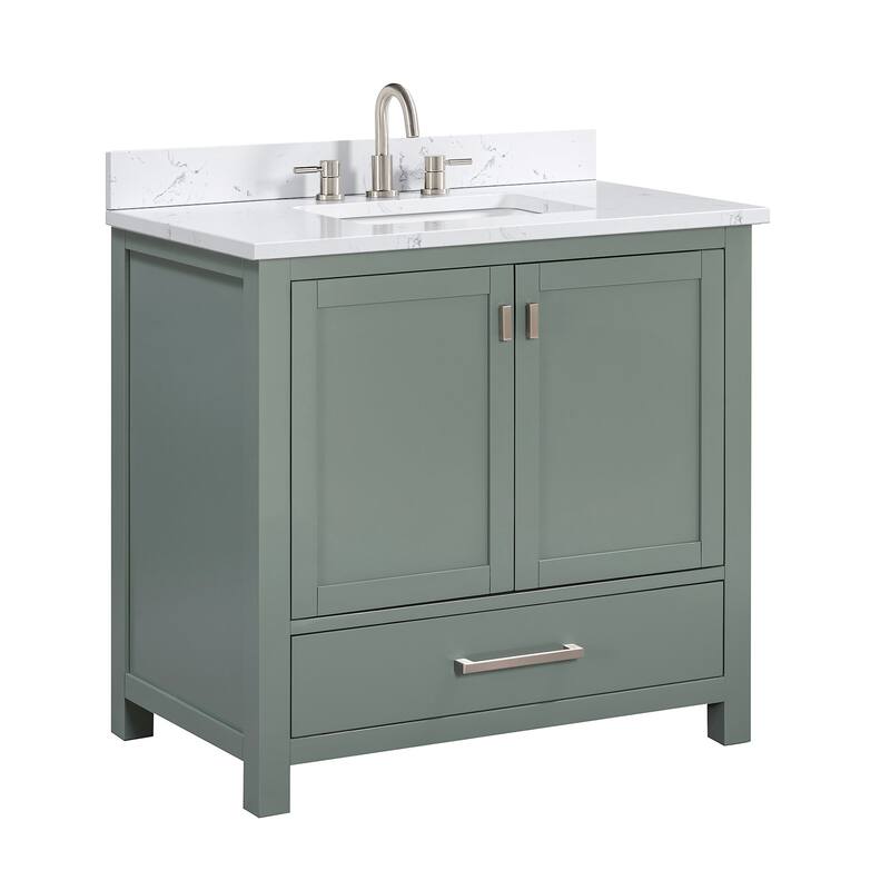 Avanity MODERO-VS37-E Modero 36" Free Standing Single Basin Vanity Set