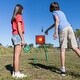 preview thumbnail 3 of 3, Axe Throw Target Game Set for Indoors and Outdoors