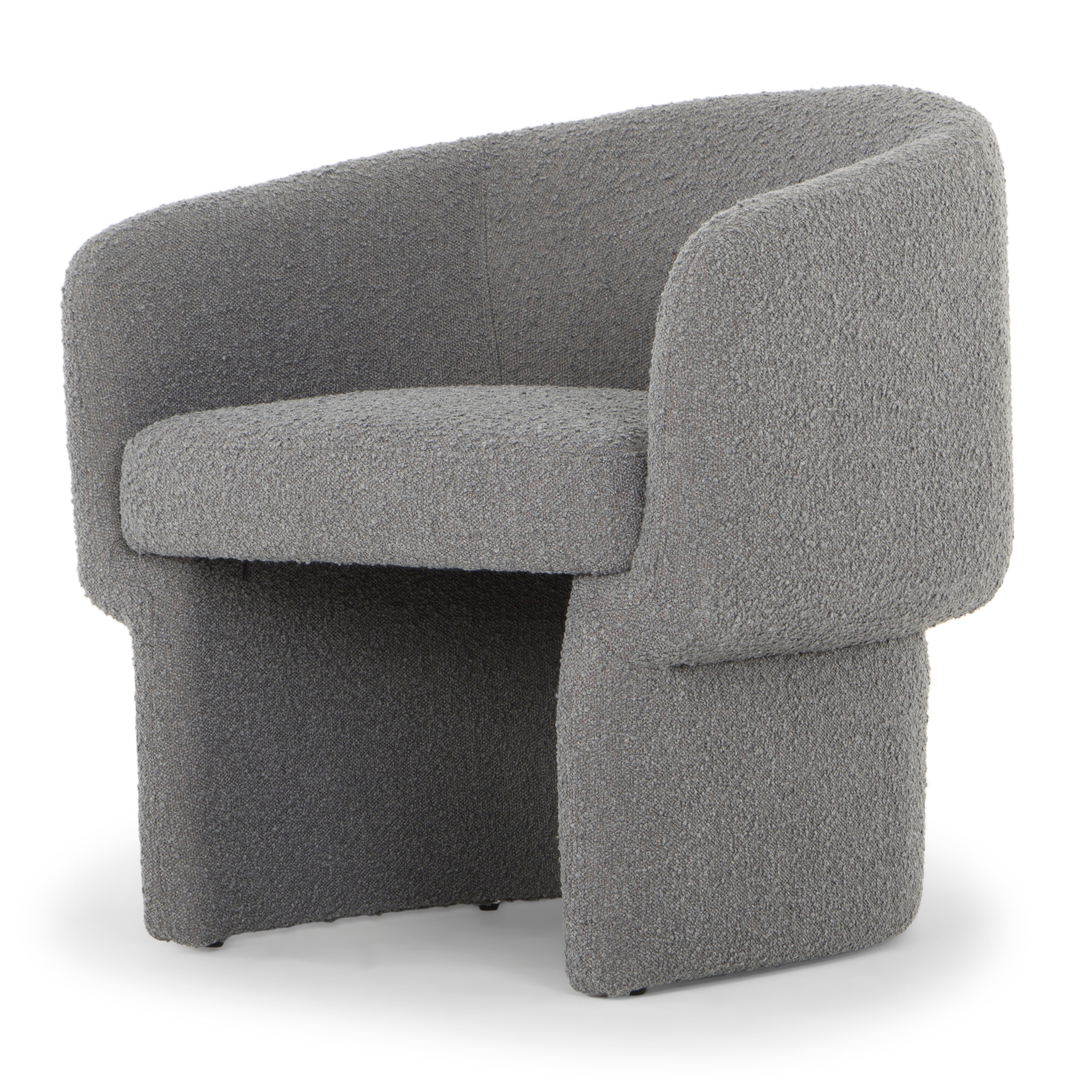 Dana Accent Chair -Boucle Upholstery