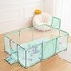 preview thumbnail 7 of 6, Infant 71"x48" 4-Panel Baby Playpen Foldable Playard with Basketball Hoop Green