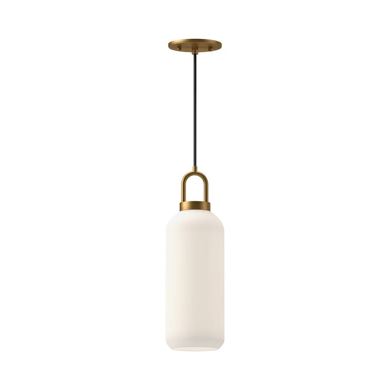 Alora Lighting PD401505OP Soji 5" Wide Mini Pendant with Frosted Glass