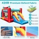 preview thumbnail 10 of 11, 5-in-1 Ice Cream Inflatable Bounce House Ideal for Birthdays, Holidays or Summer Celebrations - 187" x 88" x 79" (L x W x H)