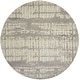 preview thumbnail 28 of 26, Nourison Twilight Area Rug 8' Round - Ivory - Round