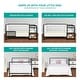 preview thumbnail 8 of 12, Dream On Me Milo 5-In-1 Convertible Crib and Changing Table I Free Changing Pad