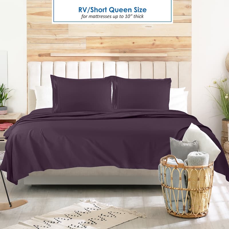 Empyrean Hotel Luxury 6 Piece Sheet Set - Super Soft Bedding Sheets & Pillowcases