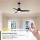 preview thumbnail 3 of 13, Hunter + Jasmine Roth 52" Malden Ceiling Fan w/ LED Light, Remote - Casual, Transitional - Designer!