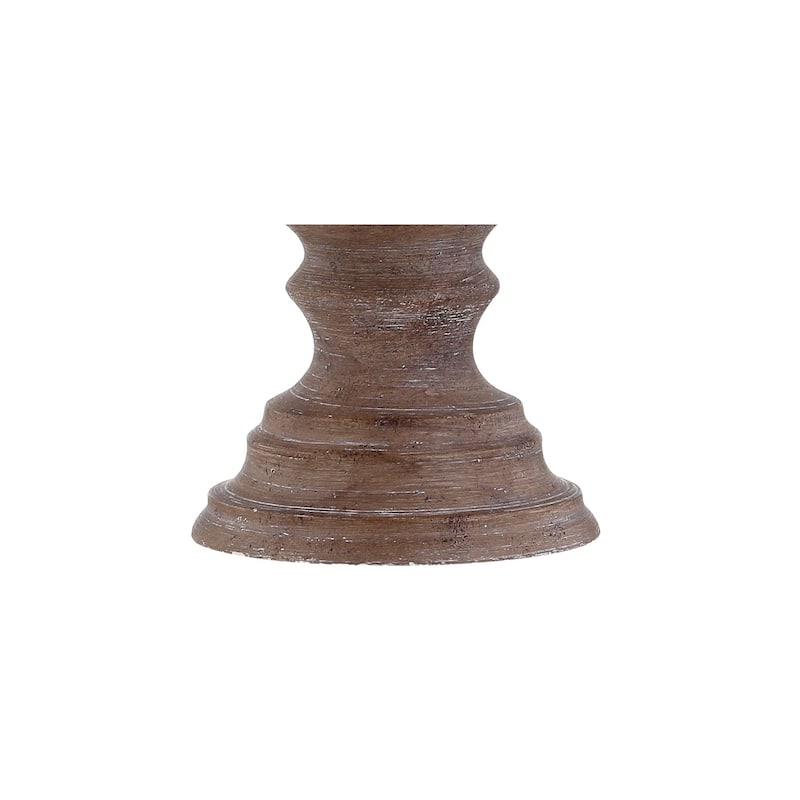 Bradley 26.5" Resin LED Table Lamp, Brown by JONATHAN Y