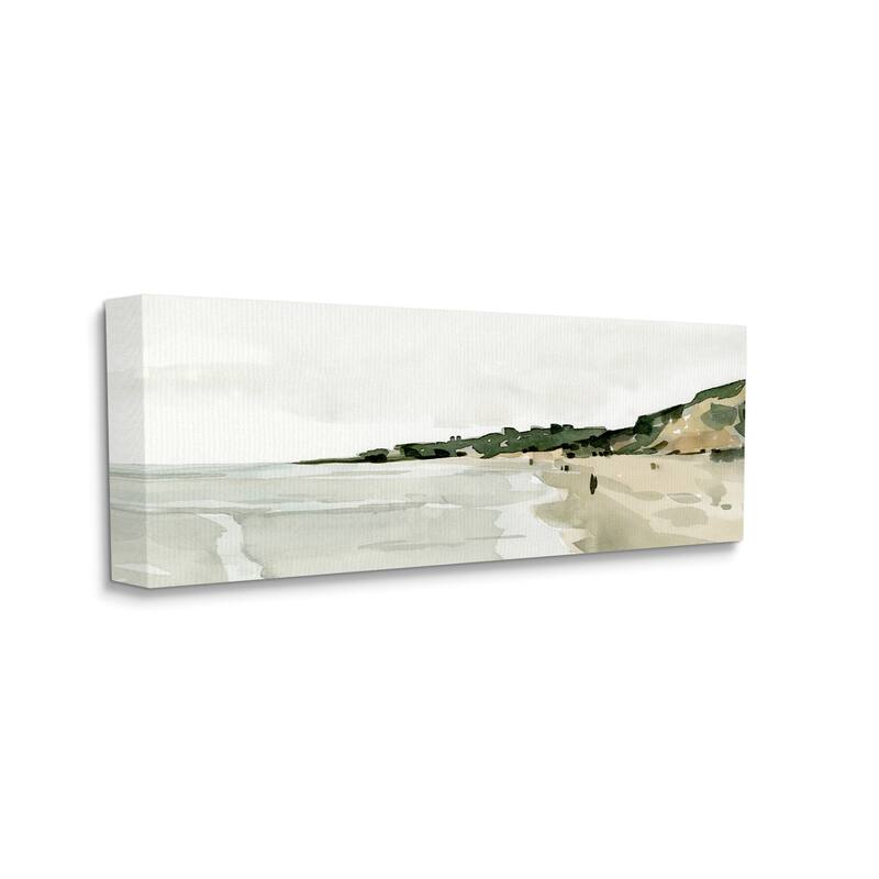 Stupell Summer Coast Distant Beach Shore Stretched Canvas Wall Art, Design by Emma Caroline