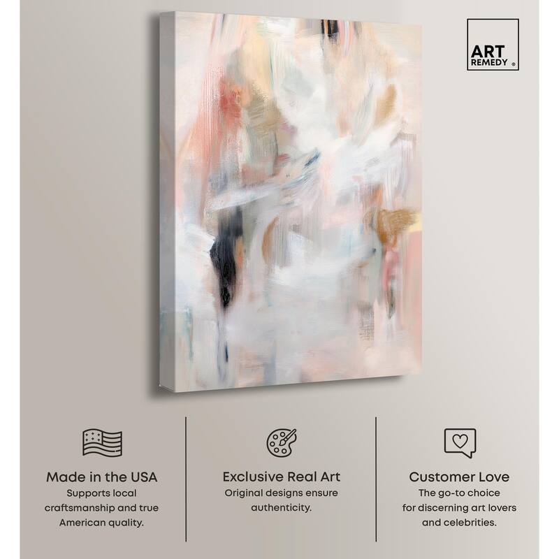 Drifting Colors II Canvas by Art Remedy, Gallery Wrapped