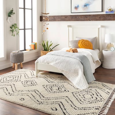 Mr. Kate Winston Boho Diamond Plush Area Rug